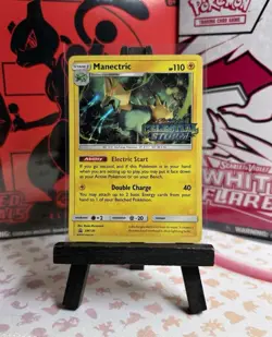 Manectric SM130 Sun And Moon SM Celestial Storm Prerelease Promo Stamped Pokemon - Image 1