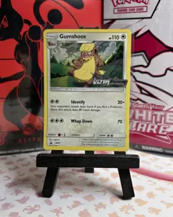 Pokemon TCG Gumshoes SM97 Prerelease Sun & Moon Ultra Prism Promo NM - Image 1