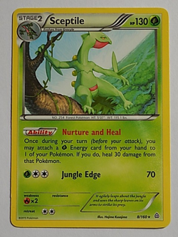 Sceptile 8/160 XY - Primal Clash Pokemon - Image 1