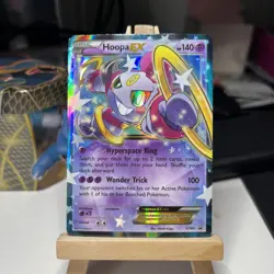 Pokemon TCG Hoopa EX XY85 Black Star Promo NM - Image 1