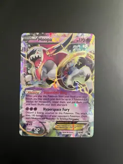 Hoopa EX 36/98 XY Ancient Origins Ultra Rare Holo 170HP English Pokemon TCG - Image 1
