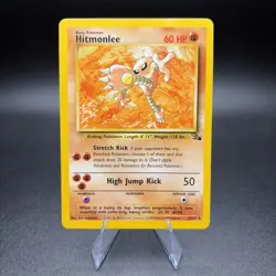 Pokemon Hitmonlee 22/62 Fossil Regular - LP - Image 1