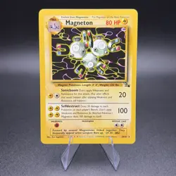 Pokemon Magneton 26/62 Fossil Regular - NM - Image 1
