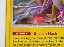 Ampharos Holo 78/214 Sun & Moon - Lost Thunder Pokemon - Image 3