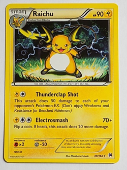 Raichu 49/162 XY - BREAKthrough Pokemon - Image 1