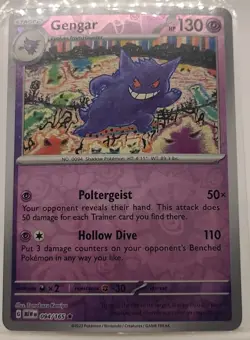 Pokemon TCG 151 Gengar 094/165 Holo Rare NM/M- US SELLER 🇺🇸 - Image 1