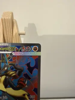 Pokemon TCG Holo Ultra Rare Full Art Mega Lucario EX 160/132 Near Mint or better - Image 4