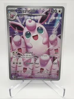 Wigglytuff 105/094 Illustration Rare Holo Phantasmal Flames Pokemon NM - Image 1