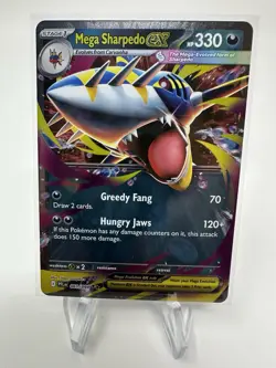 Pokemon TCG, Mega Sharpedo Ex 061/094 - Phantasmal Flames - Image 1