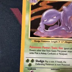1999 Pokemon MUK #13 13/62 Fossil Holo Rare - Image 3