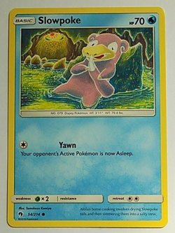 Slowpoke 54/214 SM - Lost Thunder Pokemon - Image 1