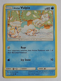 Alolan Vulpix 30/156 Sun & Moon - Ultra Prism Pokemon - Image 1