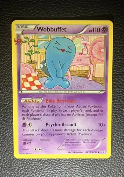 2016 POKEMON WOBBUFFET RC11/RC32 GENERATIONS: RADIANT COLLECTION - Image 1