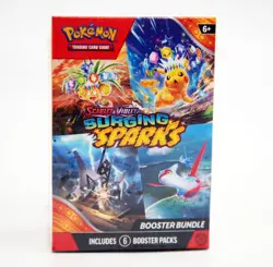 Pokemon TCG Scarlet & Violet Surging Sparks Booster Bundle 6 Packs Sealed 2024 - Image 1