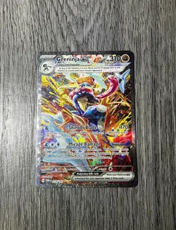 2024 Pokemon SV Twilight Masquerade TWM EN Greninja ex #214/167 - Image 2