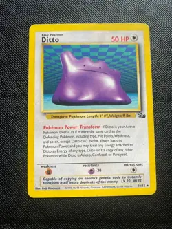 Pokemon TCG - Ditto 18/62 - Fossil - LP - Image 1
