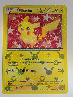 Pikachu Radiant Holo RC7/RC25 Legendary Treasures Radiant Collection Pokemon - Image 1