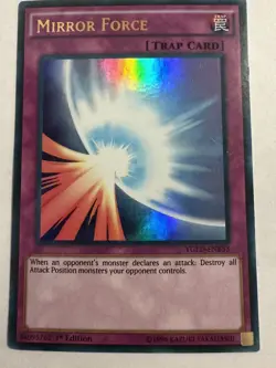Mirror Force (B) YGLD-ENB33 Yugioh TCG Ultra Rare LP - Image 1