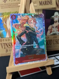 Sanji (Nami) OP10-005 Royal Blood One Piece CCG TCG English NM - Image 3