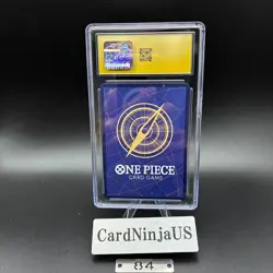 CGC PRISTINE 10 Sanji OP01-013 Promo 25th Anniversary Edition ONE PIECE Card 84 - Image 2