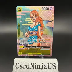 O-Nami OP06-101 R 2nd ANNIVERSARY COMPLETE GUIDE Promo - ONE PIECE damaged Card - Image 1