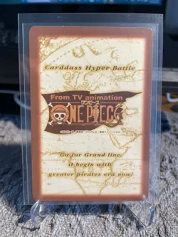 2001 One Piece Carddass Hyper Battle Promo Luffy Pirates Not For Sale H-T1 - Image 3