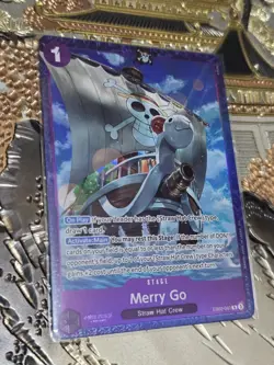 One Piece Card Game Merry Go Anime 25th Collection EB02-041 Alt Art - Image 1