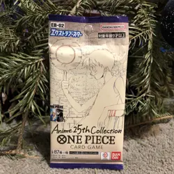 【Brand New Sealed】ONE PIECE Card Game EB-02 Anime 25th Collection Extra Booster - Image 1