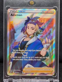 Adaman - 181/189 - Pokemon Astral Radiance Sword & Shield Full Art Card NM - Image 1