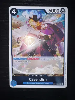 One Piece Card Game Cavendish OP10-045 R English Foil Royal Blood - Image 1