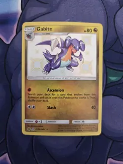 Gabite - SV39/SV94 - Pokemon Hidden Fates Sun & Moon Shiny Rare Card - NM - Image 1