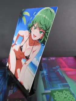 Tatsumaki One Punch Man OPM Custom Art Card NM Anime Sexy Waifu Collectible - Image 2