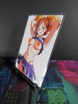 Nobara Kugisaki Jujutsu Kaisen Custom Art Card NM Anime Sexy Waifu Collectible - Image 2