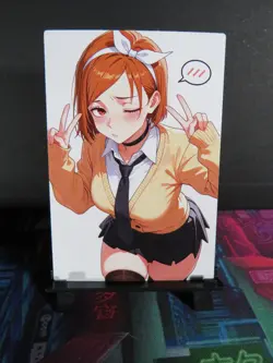 Nobara Kugisaki Jujutsu Kaisen Custom Art Card NM Anime Sexy Waifu Collectible - Image 1