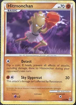 Hitmonchan 57/95 Call of Legends Regular - Pokemon Card - Image 1