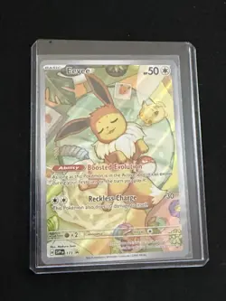 Eevee Prismatic Evolutions Promo Card 173/189 Scarlet & Violet - Image 1