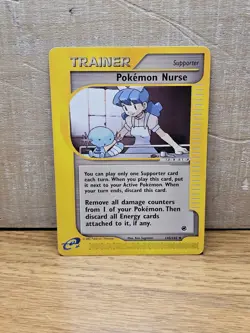 Pokemon Nurse 145/165 Expedition Non-Holo Pokemon Card TCG - Image 1