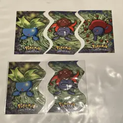 Topps Pokemon TCG Stage 1, Stage 2, & Stage 3 Oddish Gloom Vileplume Card - Image 1