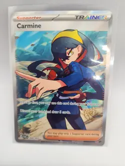 Carmine - Ultra Rare SV06: Twilight Masquerade 204/167 NM Pokemon Card - Image 1