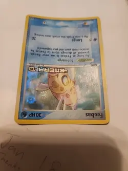 Pokemon Card - Feebas Emerald 49/106 Reverse Holo Stamped. VLP - Image 3