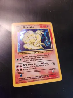 Ninetales #12/102 Base Set Holo Pokemon TCG Card English 1999 - Image 2
