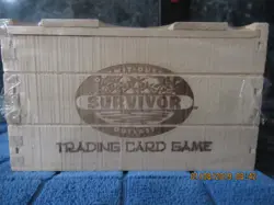 1 vintage upper deck survivor trading card game new never open super rare - Image 1