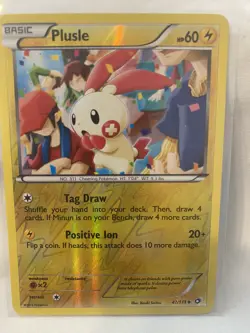 Plusle 47/113 Pokemon Card Reverse Holo Foil Uncommon Mint - Image 1