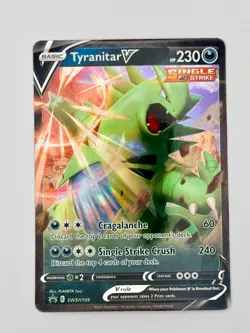 Tyranitar V - SWSH109 SWSH: Sword & Shield Promo Cards Pokemon TCG NM - Image 1