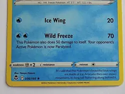 3 Card Set - Articuno 036/195 Moltres 021/172 Zapdos 048/185 Cosmos Holo Pokemon - Image 5