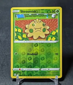 Shroomish Common Reverse Holo Grass Brilliant Stars Pokemon TCG Card 003/172 - Image 1