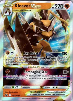 Kleavor VSTAR Promo SWSH: Sword & Shield Promo Cards SWSH249 NM - Image 1