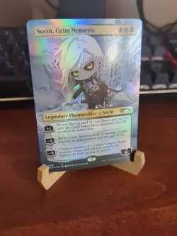 MTG: Sorin, Grim Nemesis BORDERLESS FOIL, NM Secret Lair Drop Planeswalker Card! - Image 4