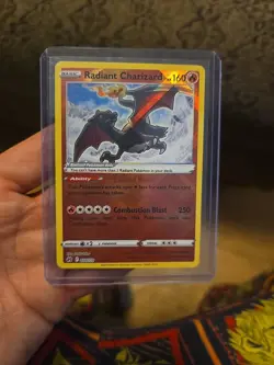 Radiant Charizard 020/159 Crown Zenith NM Holofoil Rare Pokemon Card - Image 1