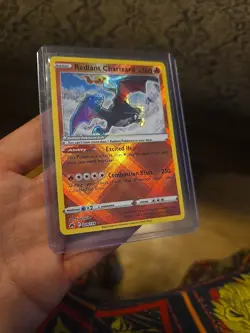 Radiant Charizard 020/159 Crown Zenith NM Holofoil Rare Pokemon Card - Image 2